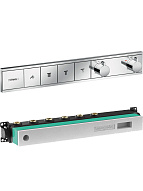 15382000S Set HG RainSelect термостатический смеситель для душа (15382000+15312180) 500_191_1430362